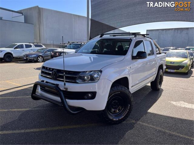 2011 VOLKSWAGEN AMAROK TDI400TRENDLINE 2H DUAL CAB UTILITY