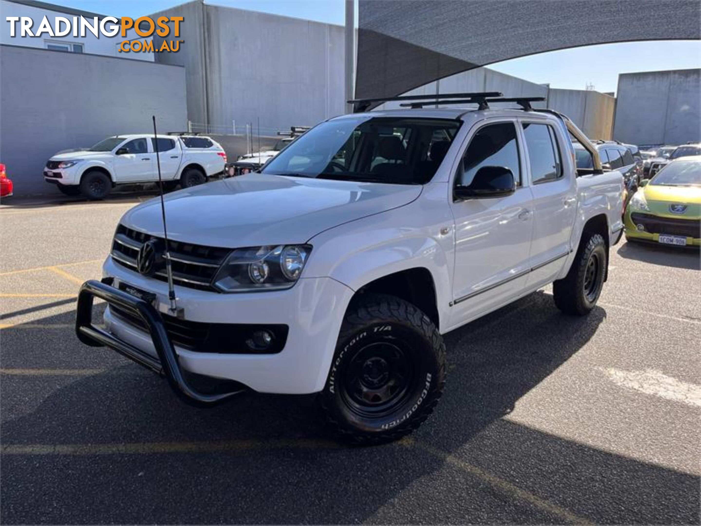 2011 VOLKSWAGEN AMAROK TDI400TRENDLINE 2H DUAL CAB UTILITY