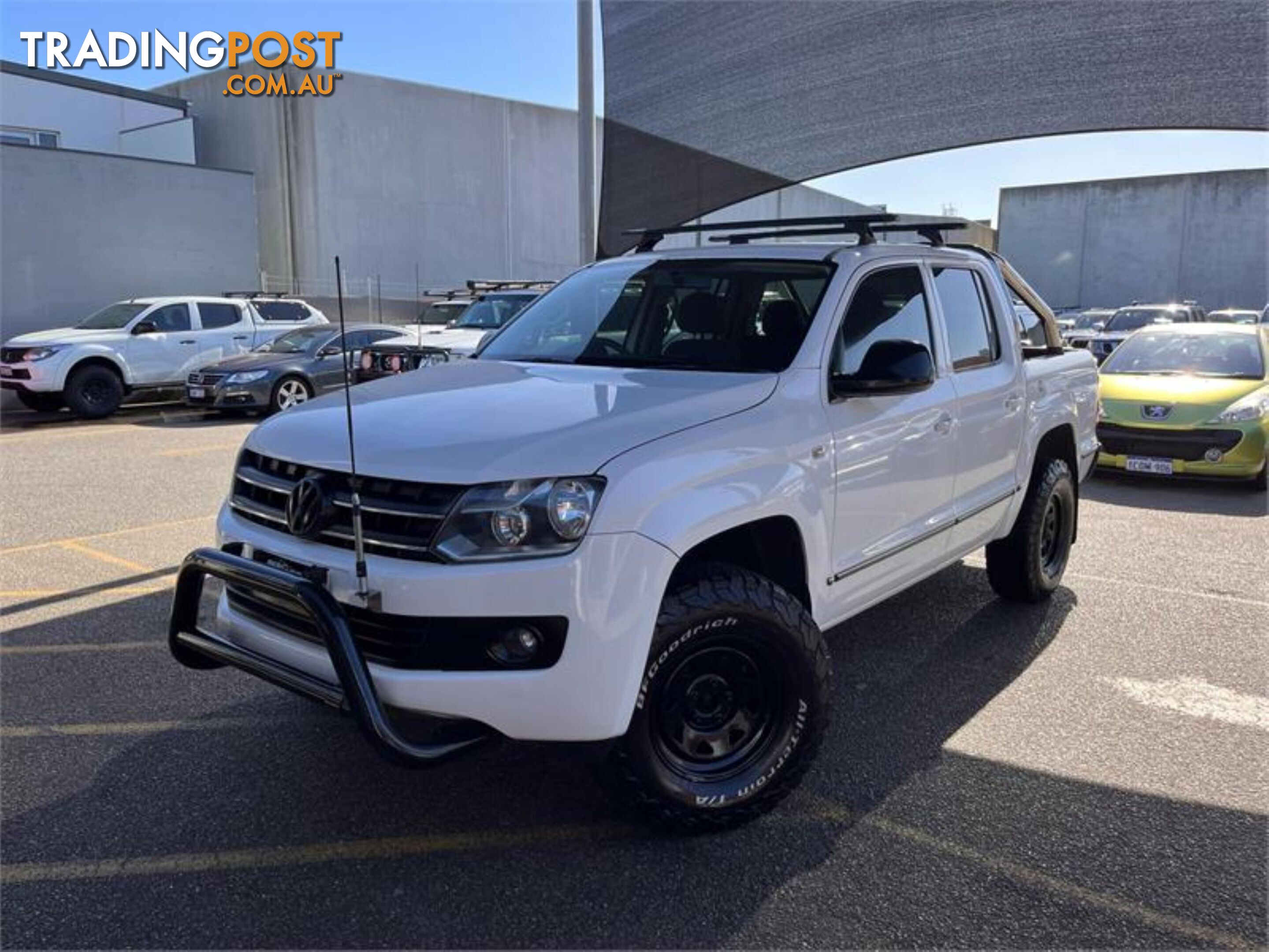 2011 VOLKSWAGEN AMAROK TDI400TRENDLINE 2H DUAL CAB UTILITY