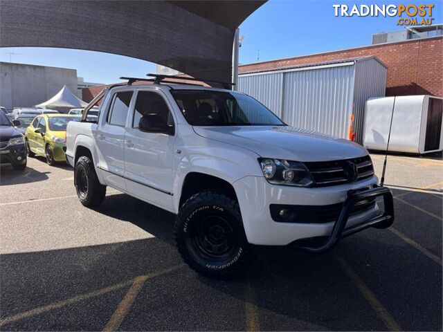 2011 VOLKSWAGEN AMAROK TDI400TRENDLINE 2H DUAL CAB UTILITY