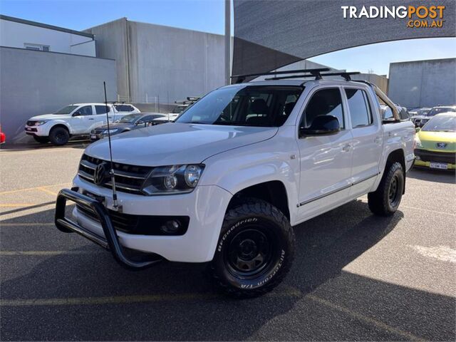 2011 VOLKSWAGEN AMAROK TDI400TRENDLINE 2H DUAL CAB UTILITY