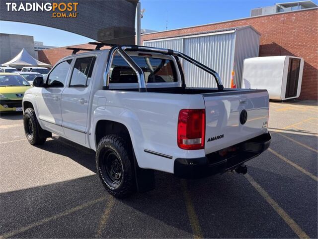 2011 VOLKSWAGEN AMAROK TDI400TRENDLINE 2H DUAL CAB UTILITY