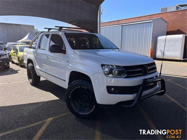 2011 VOLKSWAGEN AMAROK TDI400TRENDLINE 2H DUAL CAB UTILITY