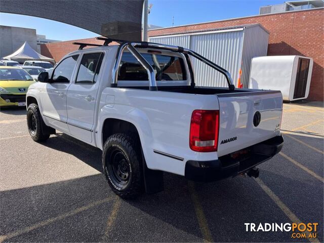 2011 VOLKSWAGEN AMAROK TDI400TRENDLINE 2H DUAL CAB UTILITY