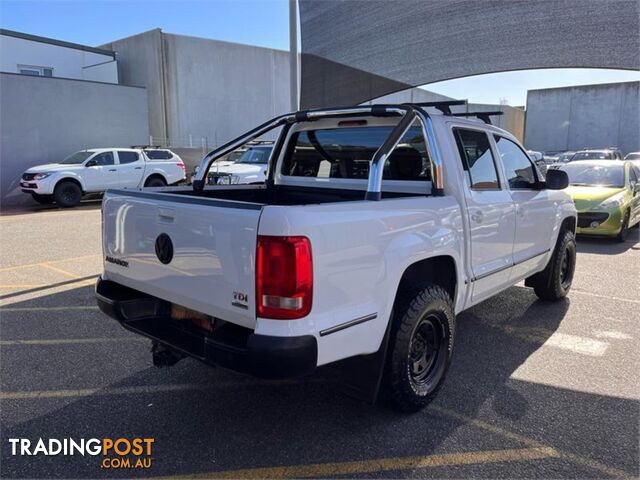 2011 VOLKSWAGEN AMAROK TDI400TRENDLINE 2H DUAL CAB UTILITY