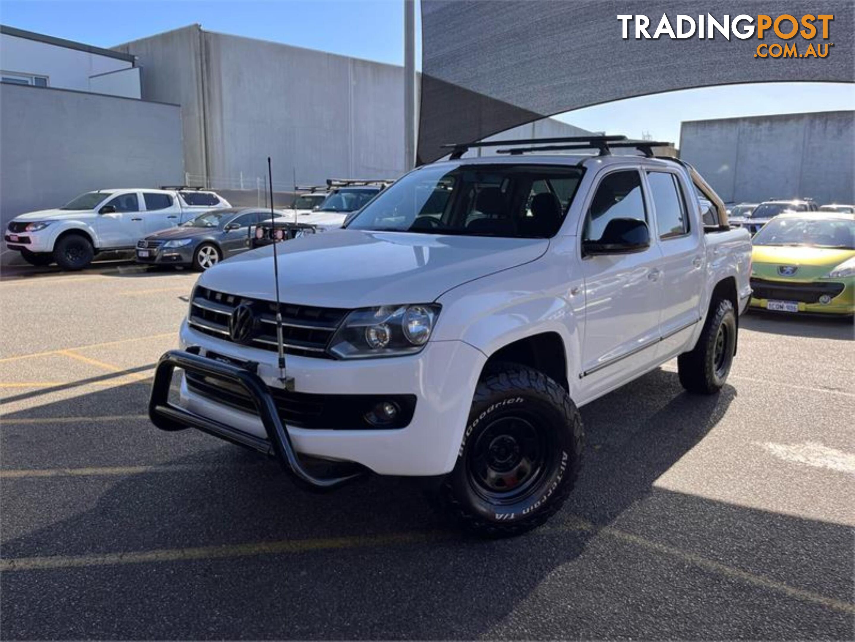 2011 VOLKSWAGEN AMAROK TDI400TRENDLINE 2H DUAL CAB UTILITY