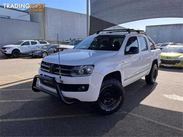 2011 VOLKSWAGEN AMAROK TDI400TRENDLINE 2H DUAL CAB UTILITY