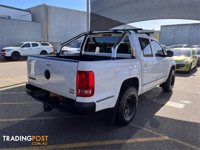 2011 VOLKSWAGEN AMAROK TDI400TRENDLINE 2H DUAL CAB UTILITY