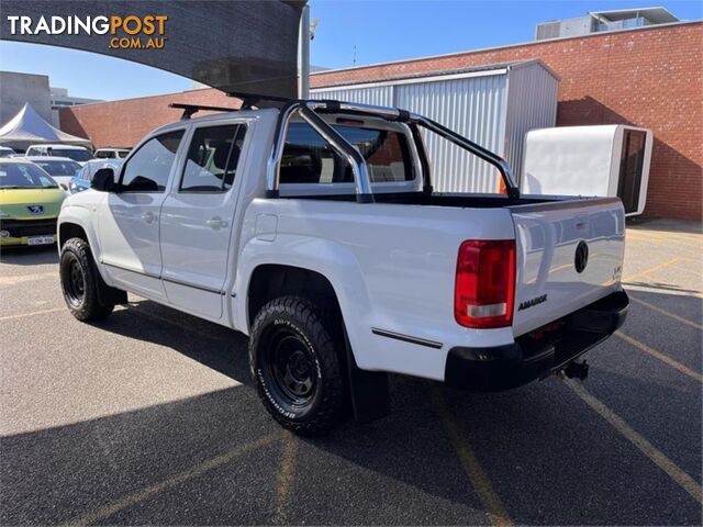 2011 VOLKSWAGEN AMAROK TDI400TRENDLINE 2H DUAL CAB UTILITY