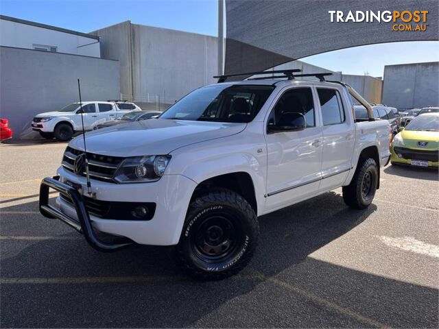 2011 VOLKSWAGEN AMAROK TDI400TRENDLINE 2H DUAL CAB UTILITY