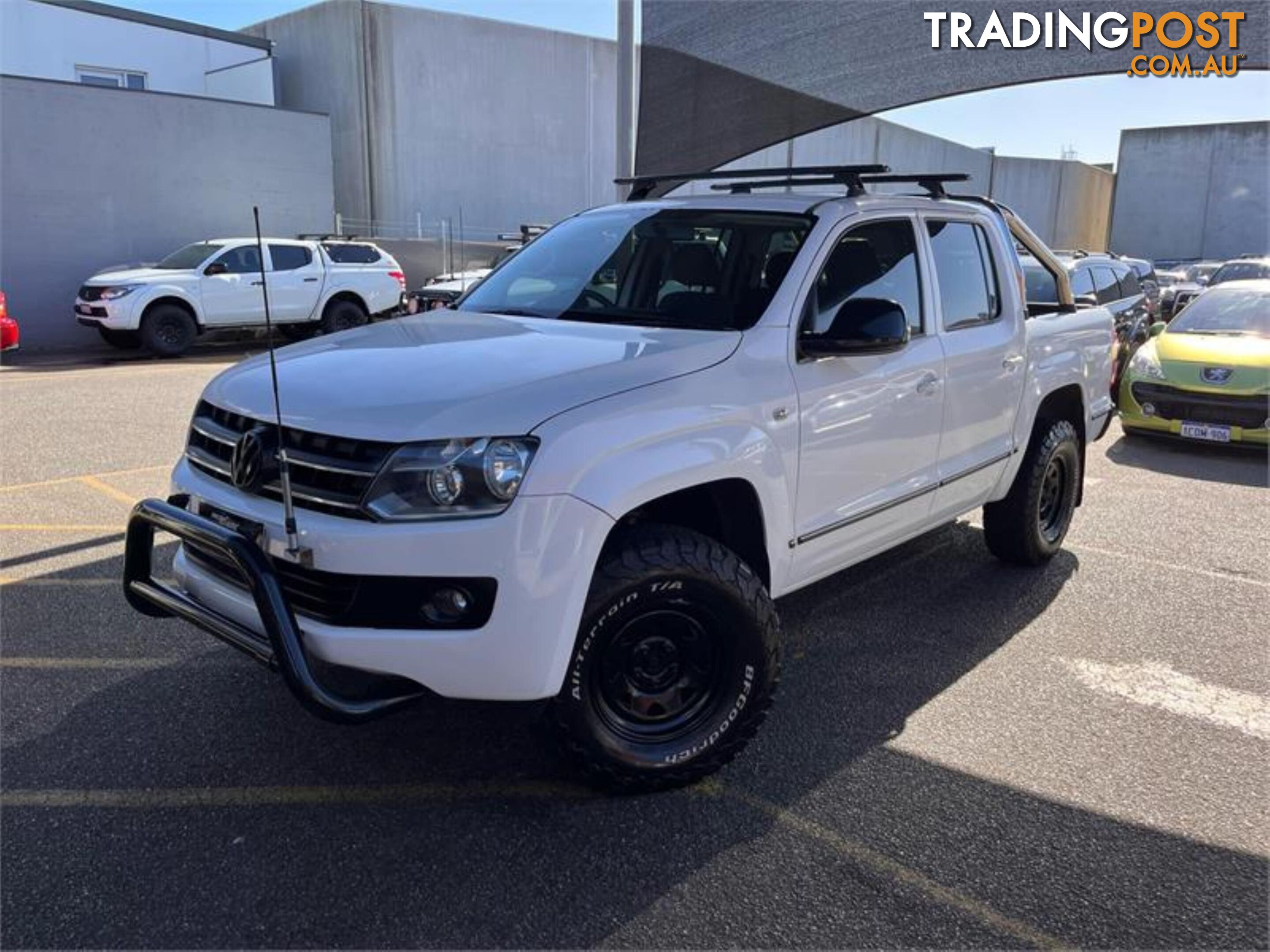 2011 VOLKSWAGEN AMAROK TDI400TRENDLINE 2H DUAL CAB UTILITY