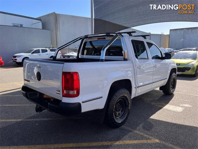 2011 VOLKSWAGEN AMAROK TDI400TRENDLINE 2H DUAL CAB UTILITY