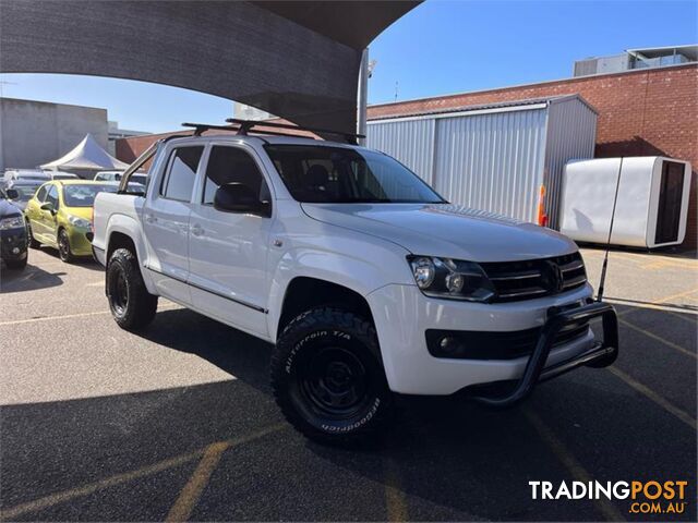 2011 VOLKSWAGEN AMAROK TDI400TRENDLINE 2H DUAL CAB UTILITY