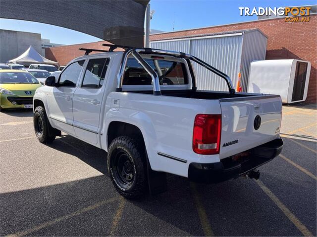 2011 VOLKSWAGEN AMAROK TDI400TRENDLINE 2H DUAL CAB UTILITY