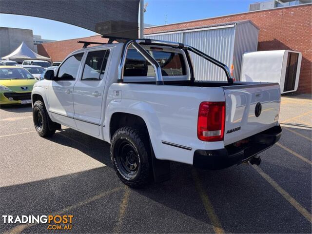 2011 VOLKSWAGEN AMAROK TDI400TRENDLINE 2H DUAL CAB UTILITY