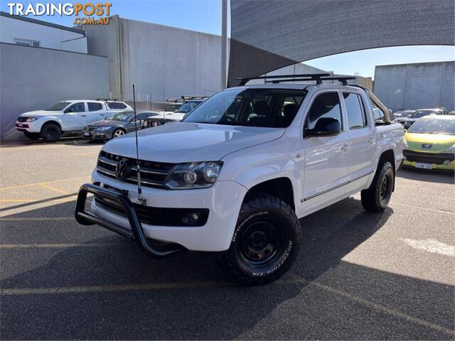 2011 VOLKSWAGEN AMAROK TDI400TRENDLINE 2H DUAL CAB UTILITY