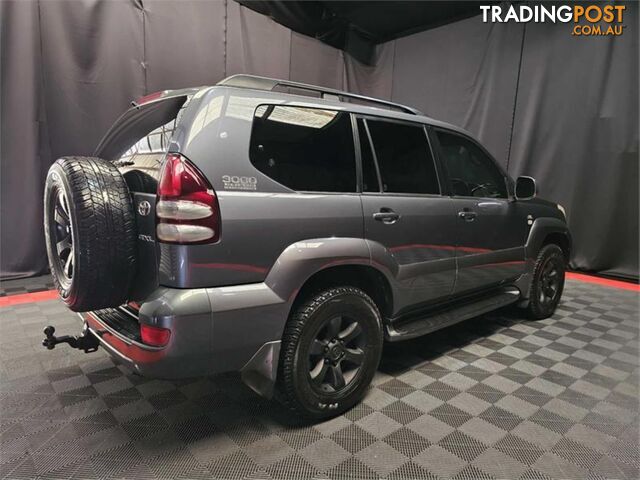 2007 TOYOTA LANDCRUISER PRADOGXL KDJ120RMY07 4D WAGON