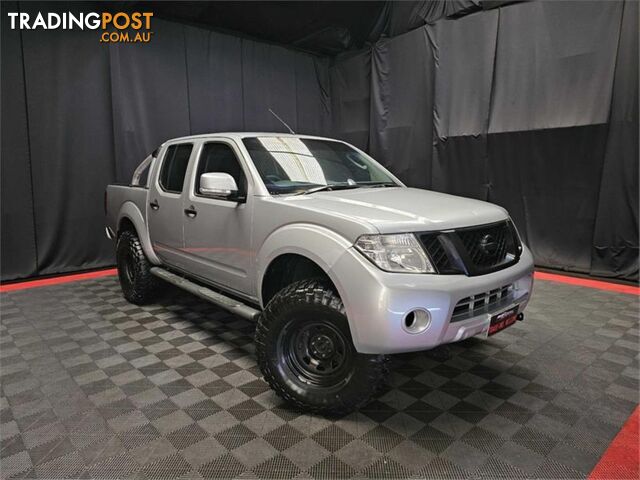 2012 NISSAN NAVARA ST D40MY12 DUAL CAB P/UP