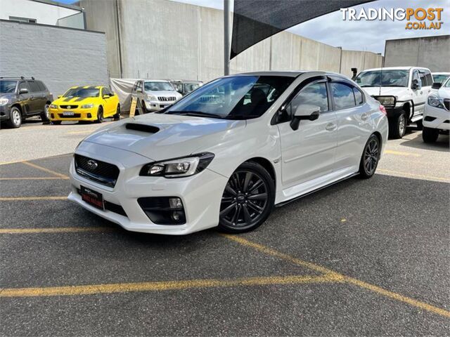 2016 SUBARU WRX PREMIUM MY17 4D SEDAN