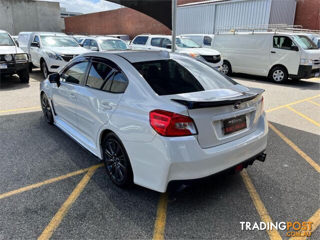 2016 SUBARU WRX PREMIUM MY17 4D SEDAN