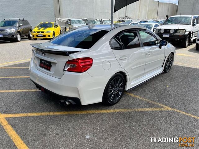 2016 SUBARU WRX PREMIUM MY17 4D SEDAN