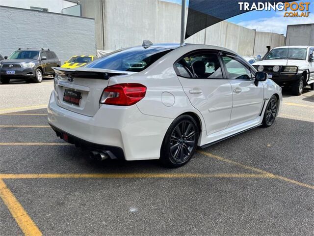 2016 SUBARU WRX PREMIUM MY17 4D SEDAN