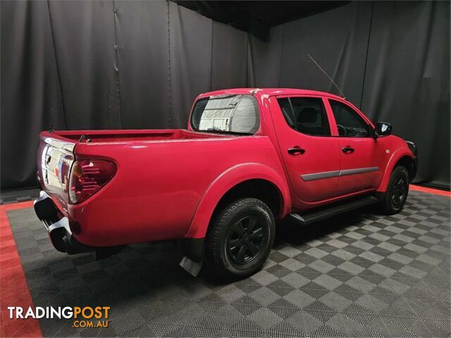 2013 MITSUBISHI TRITON GLX MNMY13 DOUBLE CAB UTILITY