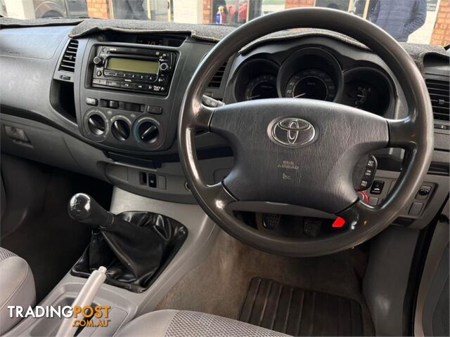 2005 TOYOTA HILUX SR GGN25R DUAL CAB P/UP