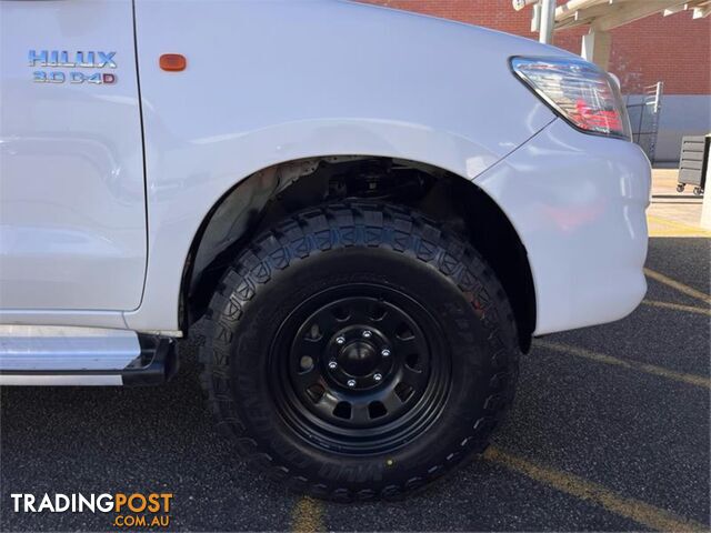 2013 TOYOTA HILUX SR KUN26RMY12 DUAL CAB P/UP