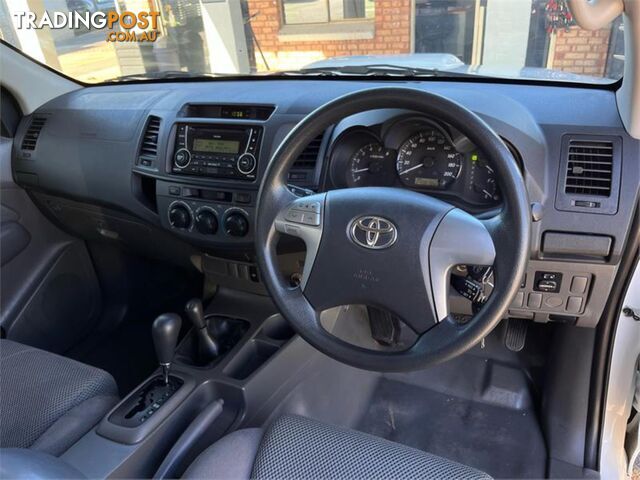 2013 TOYOTA HILUX SR KUN26RMY12 DUAL CAB P/UP