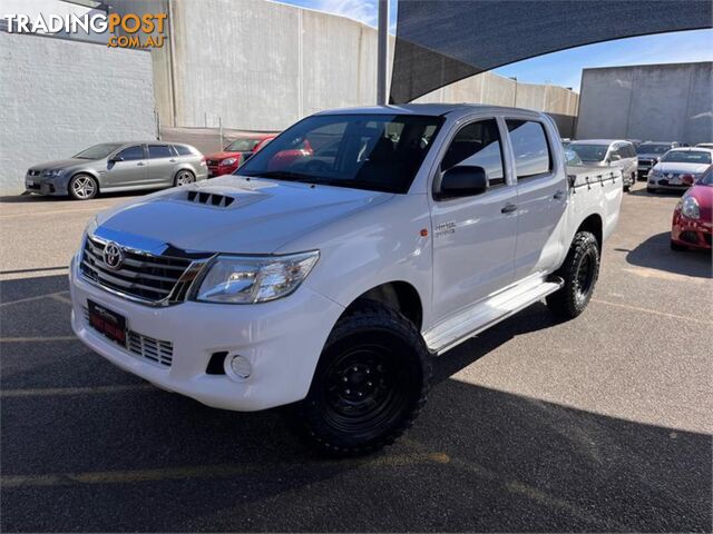 2013 TOYOTA HILUX SR KUN26RMY12 DUAL CAB P/UP