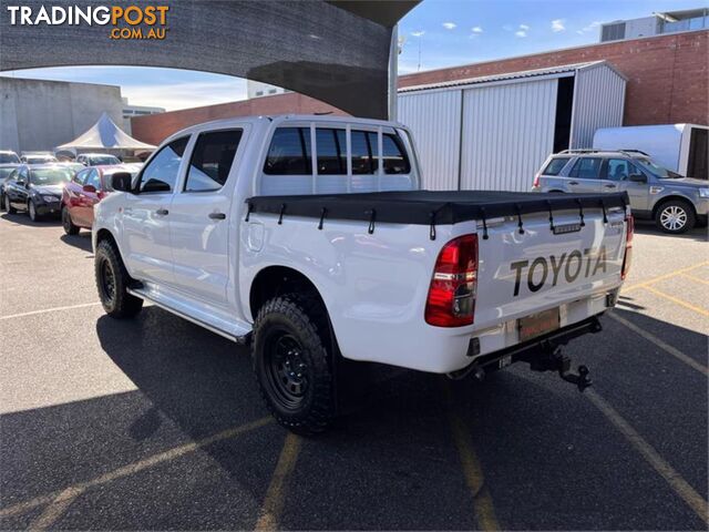 2013 TOYOTA HILUX SR KUN26RMY12 DUAL CAB P/UP