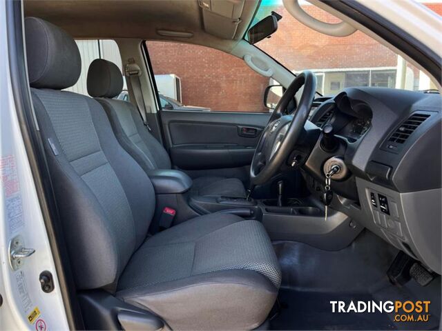 2013 TOYOTA HILUX SR KUN26RMY12 DUAL CAB P/UP