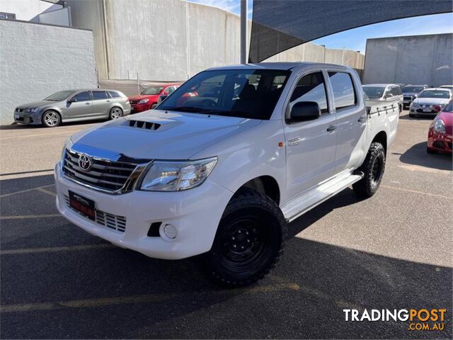 2013 TOYOTA HILUX SR KUN26RMY12 DUAL CAB P/UP