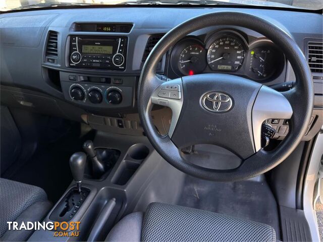 2013 TOYOTA HILUX SR KUN26RMY12 DUAL CAB P/UP