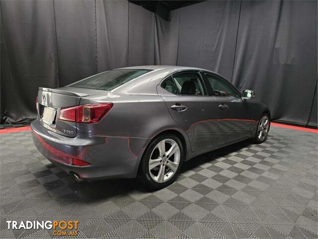 2013 LEXUS IS250 PRESTIGE GSE20RMY11 4D SEDAN