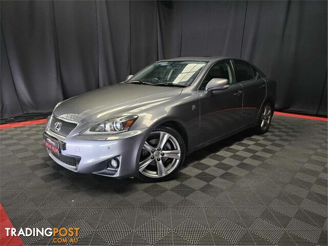 2013 LEXUS IS250 PRESTIGE GSE20RMY11 4D SEDAN