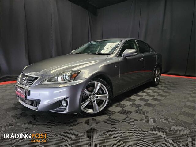 2013 LEXUS IS250 PRESTIGE GSE20RMY11 4D SEDAN