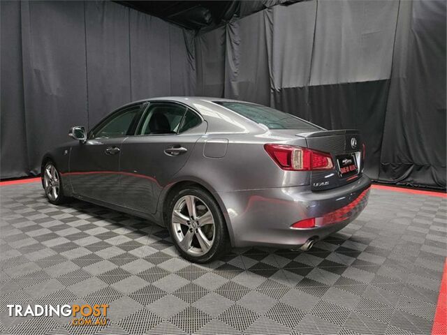 2013 LEXUS IS250 PRESTIGE GSE20RMY11 4D SEDAN