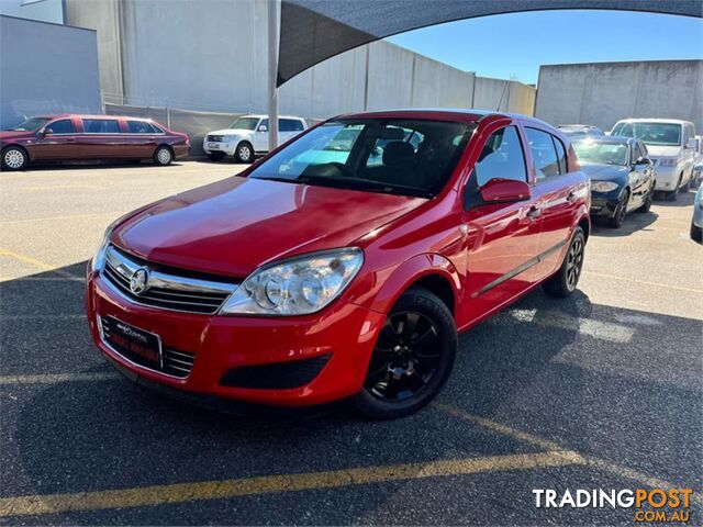 2008 HOLDEN ASTRA CD AHMY08 5D HATCHBACK