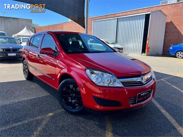 2008 HOLDEN ASTRA CD AHMY08 5D HATCHBACK