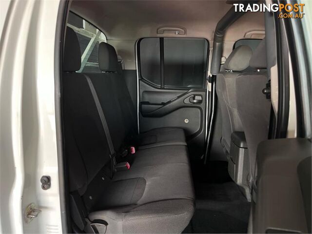 2008 NISSAN NAVARA RX D40 DUAL CAB P/UP