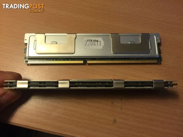 4GBx2 8GB DDR2 PC2 5300F 555 - Fully buffered RAM - 2Rx4 - photo 4 of 4