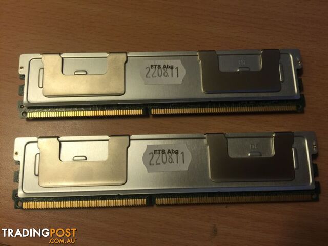 4GBx2 8GB DDR2 PC2 5300F 555 - Fully buffered RAM - 2Rx4 - photo 3 of 4