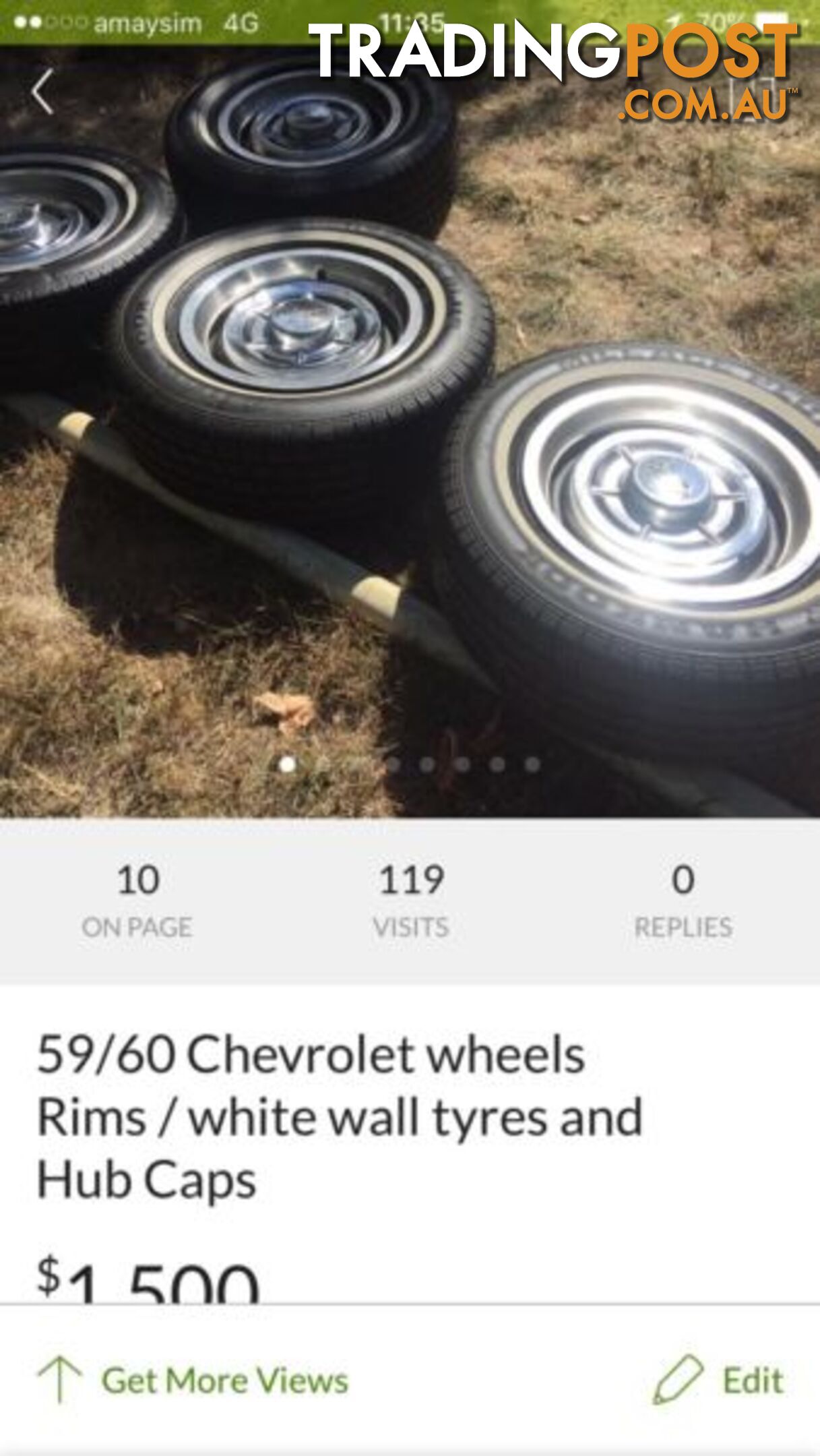 Original Chevrolet Impala Belair wheels******1960 61 62 63 64