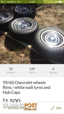 Original Chevrolet Impala Belair wheels******1960 61 62 63 64 - photo 4 of 4