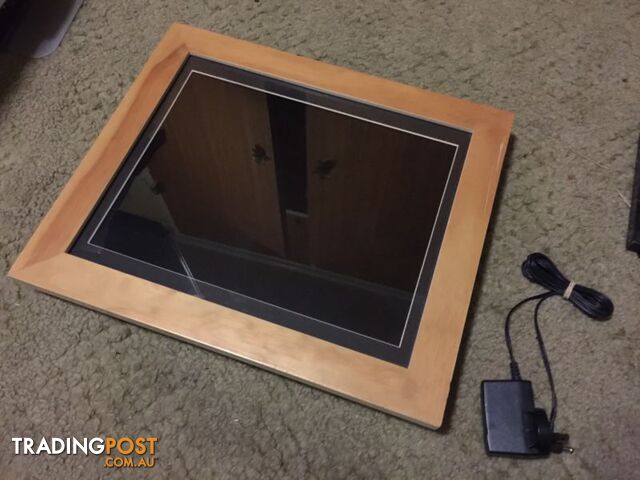 15" Photo Frame : wooden LCD computer / USB display