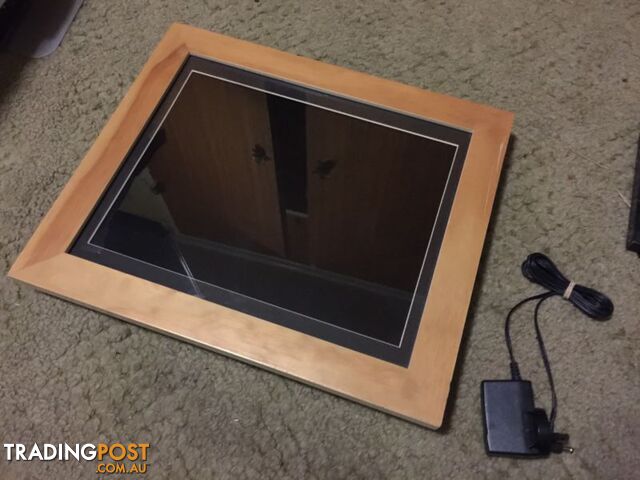 15" Photo Frame : wooden LCD computer / USB display