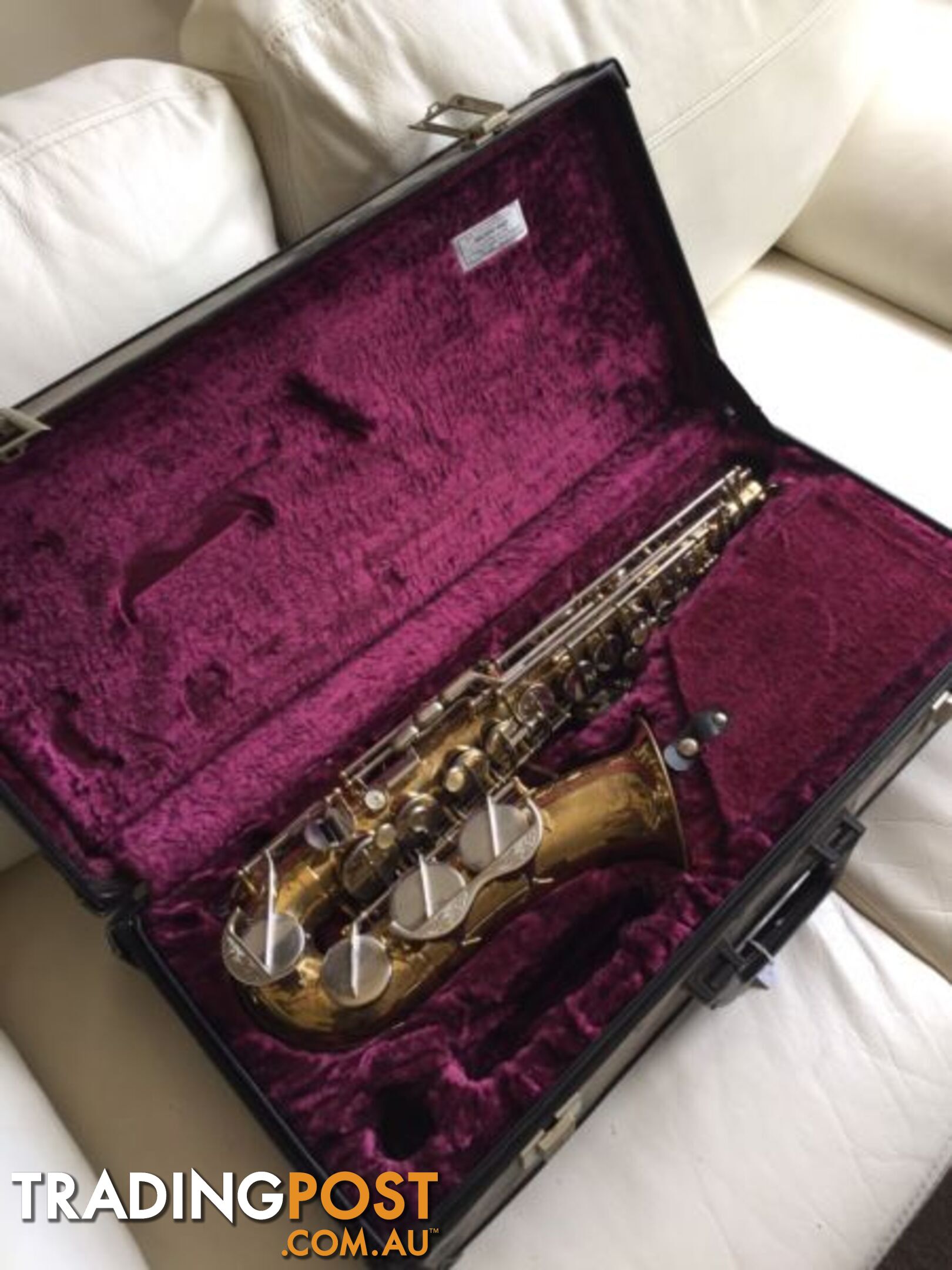 Beautiful vintage saxophone / Amati Kraslice / Sax alto / Czech