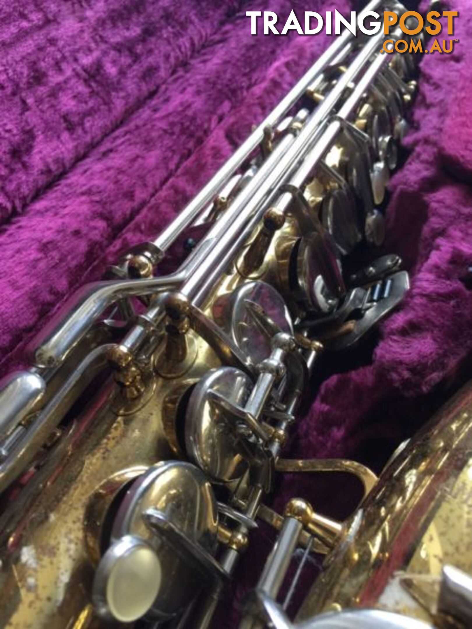 Beautiful vintage saxophone / Amati Kraslice / Sax alto / Czech